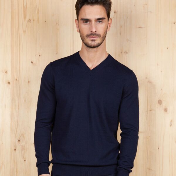 NEOBLU Sullivan V Neck Sweater Thumbnail